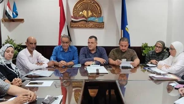 Damietta Education Deputy preps for new school year