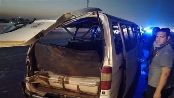 Microbus accident on Shubra-Banha kills one