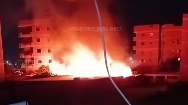 Fire at Sharqia wood factory spreading