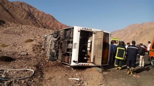 Dahab-Nuweiba crash: 16 dead, 28 hurt