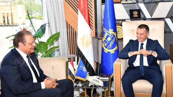 Aswan Governor Meets Health Inspection Chief