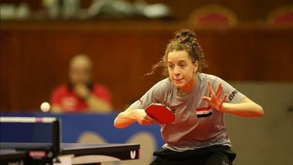 Egypt's top star shines in Taranto table tennis success