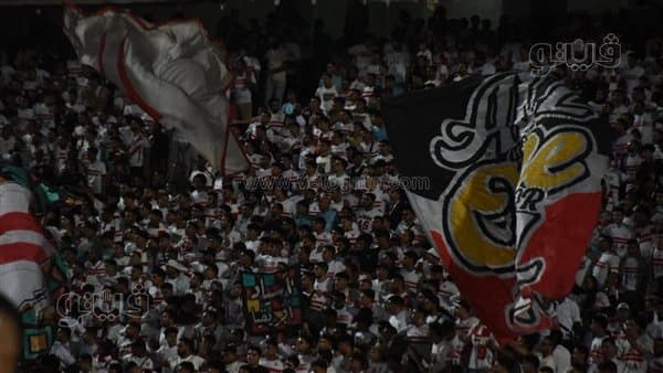 Zamalek fans ignite Cairo Stadium