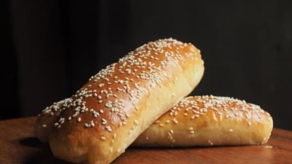 Preparing sesame croissants for study