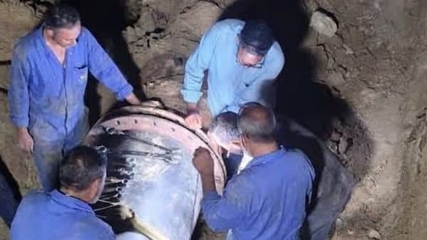 Canal Water finishes Abu Aref line repair
