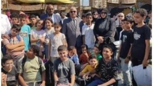 Dakahlia Deputy Education Minister opens school fair