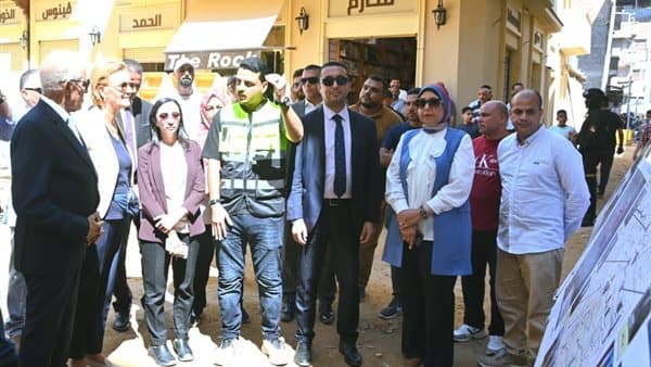 محافظ البحيرة وسفيرة الاتحاد الأوروبي ي طالعان مواقع أثرية برشيد