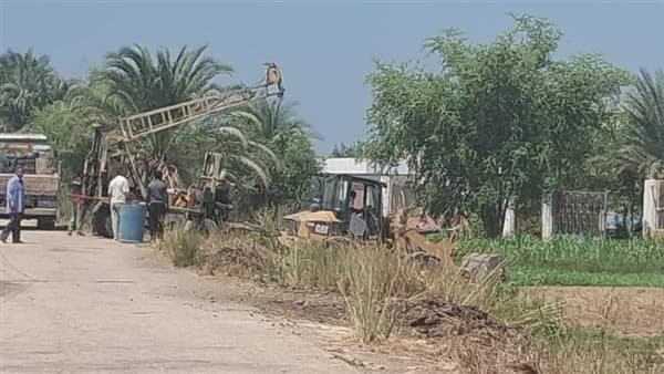 بدء فحوصات إنشاء محطة المياه بنجع عبد الرسول