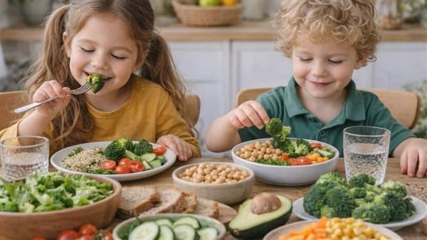 أطعمة غنية بالمعادن والبروتين للأطفال