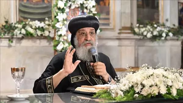 Pope Tawadros Holds Weekly Sermon in Malawi Cathedral