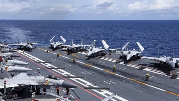 China's military movements in Taiwan