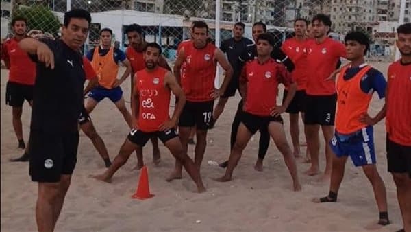 منتخب الشاطئية يستعد لمباراة أنجولا أو موريشيوس