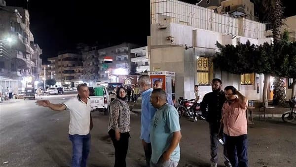 حملة ليلية لتنظيم الإشغالات في نبروة قبل زيارة وزيرة التنمية