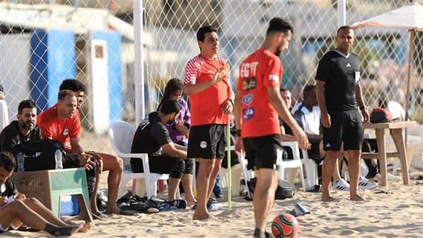 Egypt beach soccer team training roster