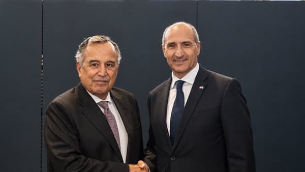 Nabil Elaraby discusses with Malta's FM at UN sessions