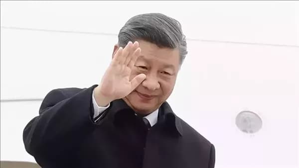 Chinese President lands at Andrews Air Force Base