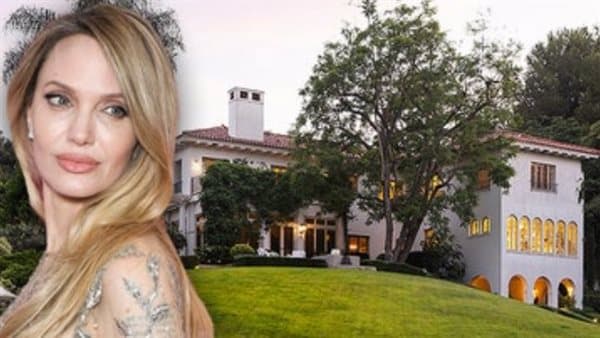 Angelina Jolie lists historic Hollywood mansion