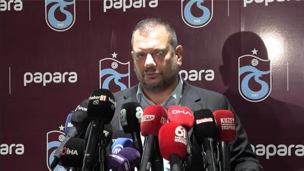Trabzonspor president reprimanded over referee comments