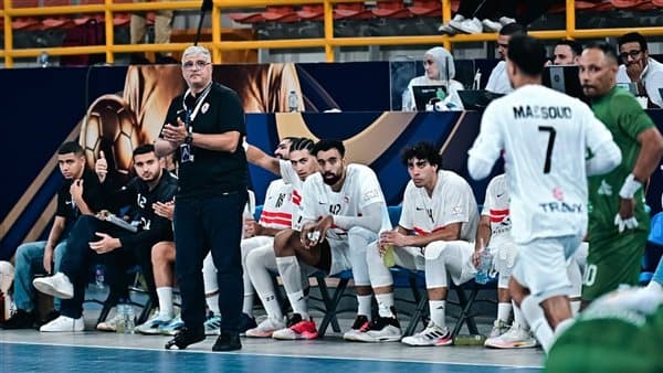 الزمالك يتأخر أمام برشلونة في الشوط الأول