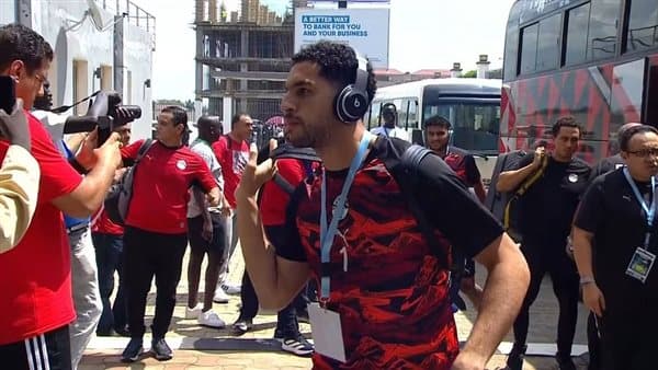 Egypt team arrives at Juba Stadium for qualifiers