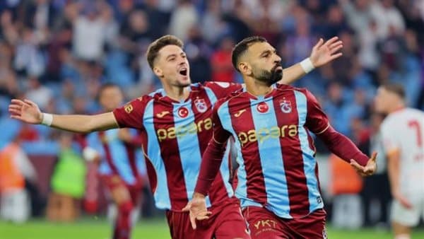 Salah scores as Trabzonspor leads Samsun 3-0 at halftime