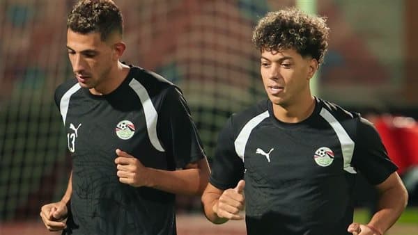 Egypt team trains at Cairo Stadium