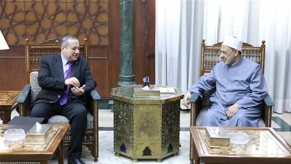 Al-Azhar Sheikh discusses cooperation with Education Authority