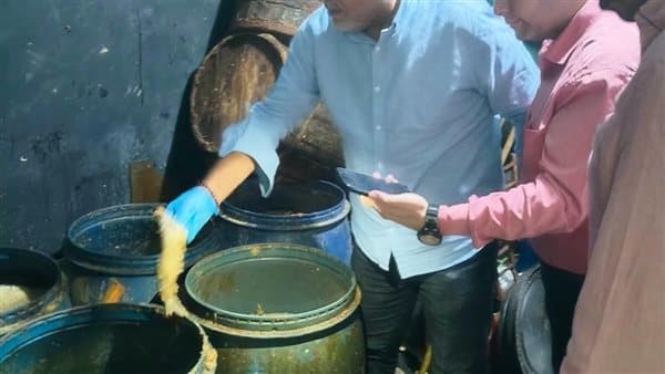مصادرة 2.5 طن أسماك مملحة فاسدة في شبرا الخيمة