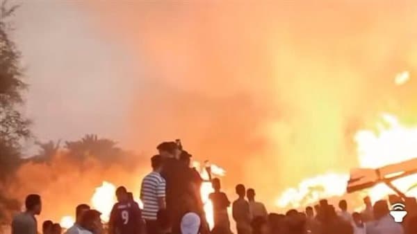 الحماية المدنية تطفئ حريقا في أرض بالفيوم