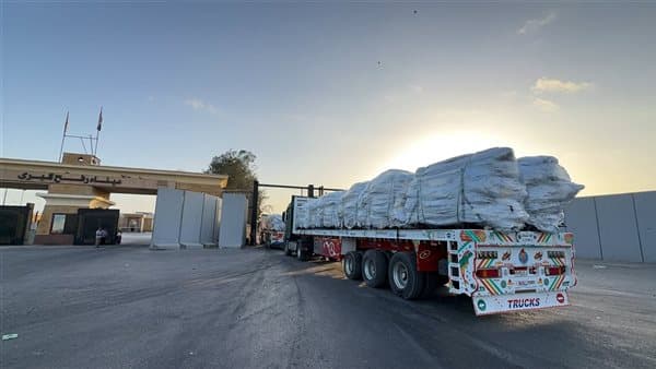 Egypt aid convoy Zad Al-Izz 291