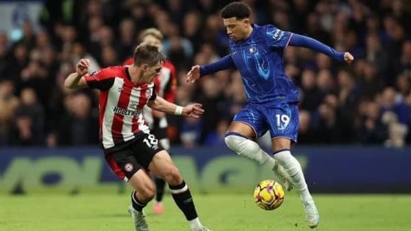 Chelsea up 2-0 at half