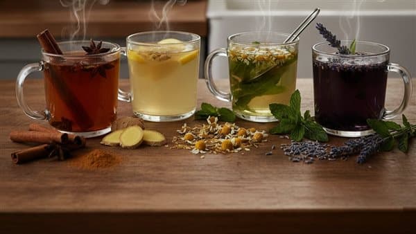 مشروبات لتهدئة الانتفاخ