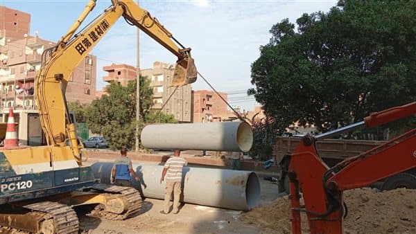 Fayoum water main upgrade finished early