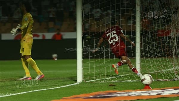 Munsif's first goal for Al Ahly in derby