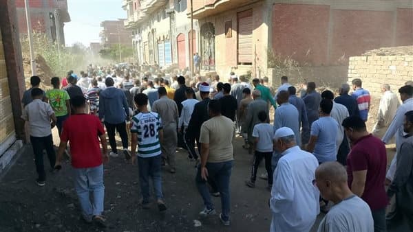قيادات الأزهر في وداع ضحية معهد دنوشر