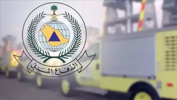 الدفاع المدني السعودي يسجل إصابات وأضرار بالرياض