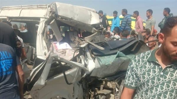 مصرع وإصابة في حادث تصادم بالدقهلية