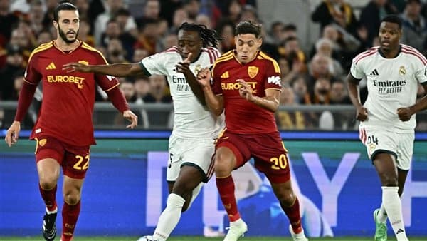 Real Madrid vs Roma corner kick goals