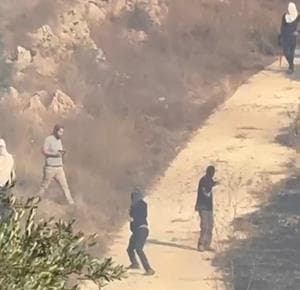 مستوطنون يهاجمون منازل ويحرِقون أراضي برقة