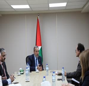Justice Minister Meets EU Mission Delegation