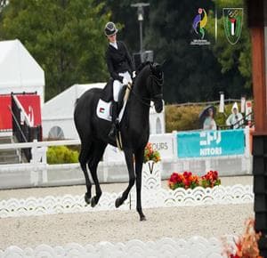 Maksakova Places Fourth in Dressage