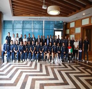 Al-Rajoub reminds Palestininan team of their role
