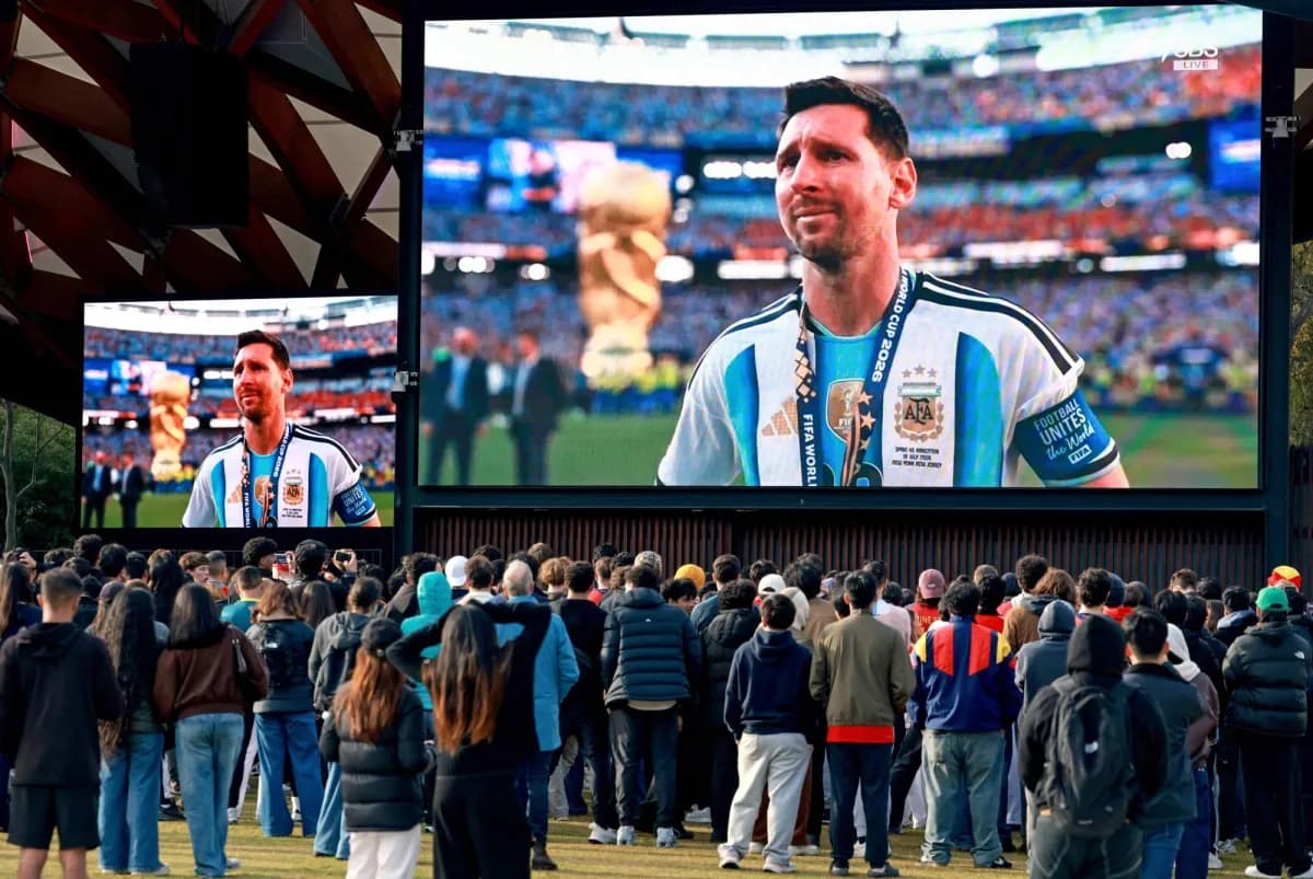 Argentina's fourth World Cup final loss ties German record