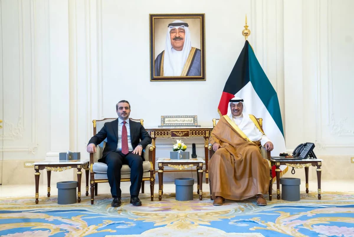 Syrian Foreign Minister Meets Kuwait's Crown Prince
