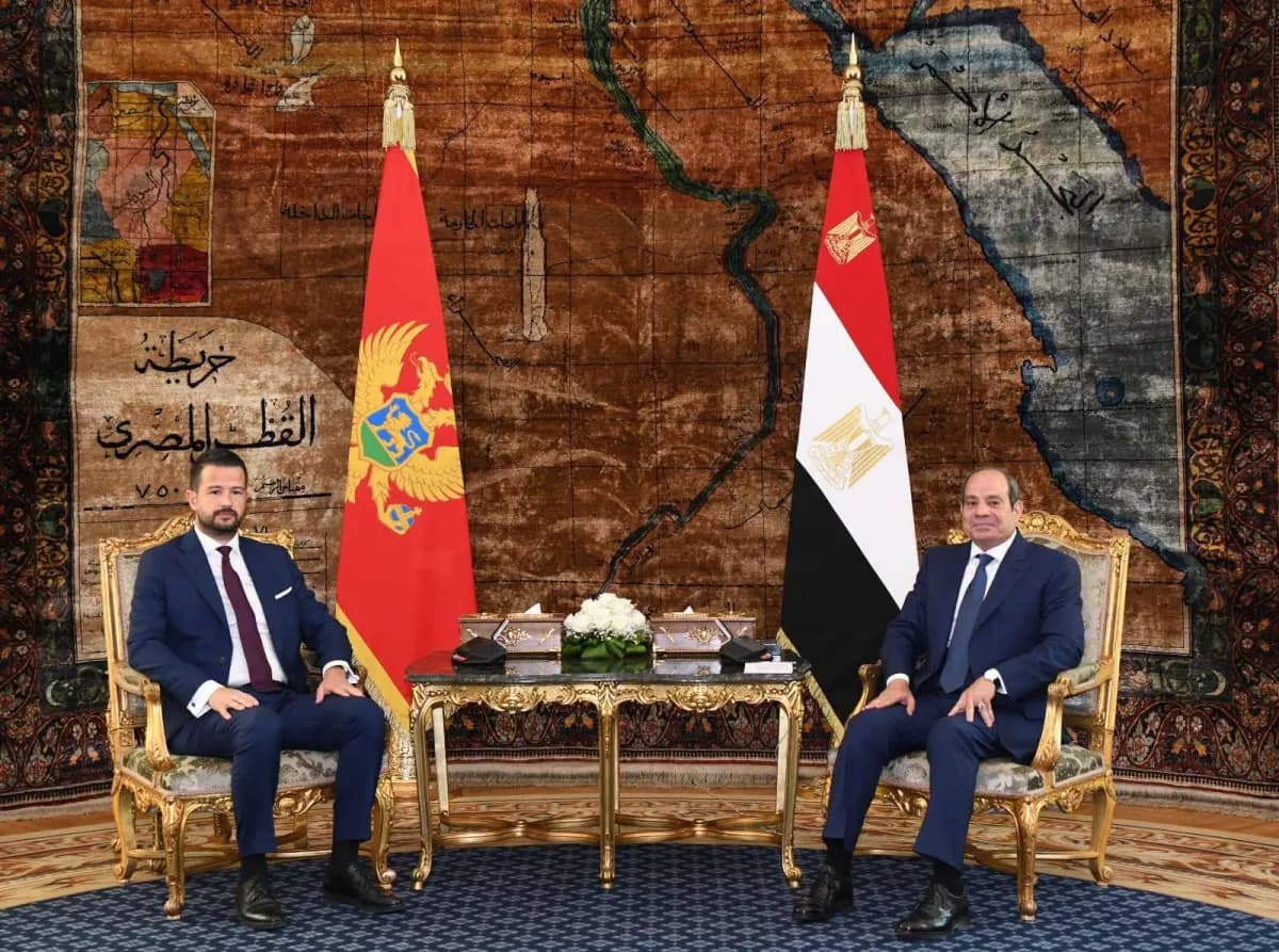 Egypt Expands Political Ties with Montenegro