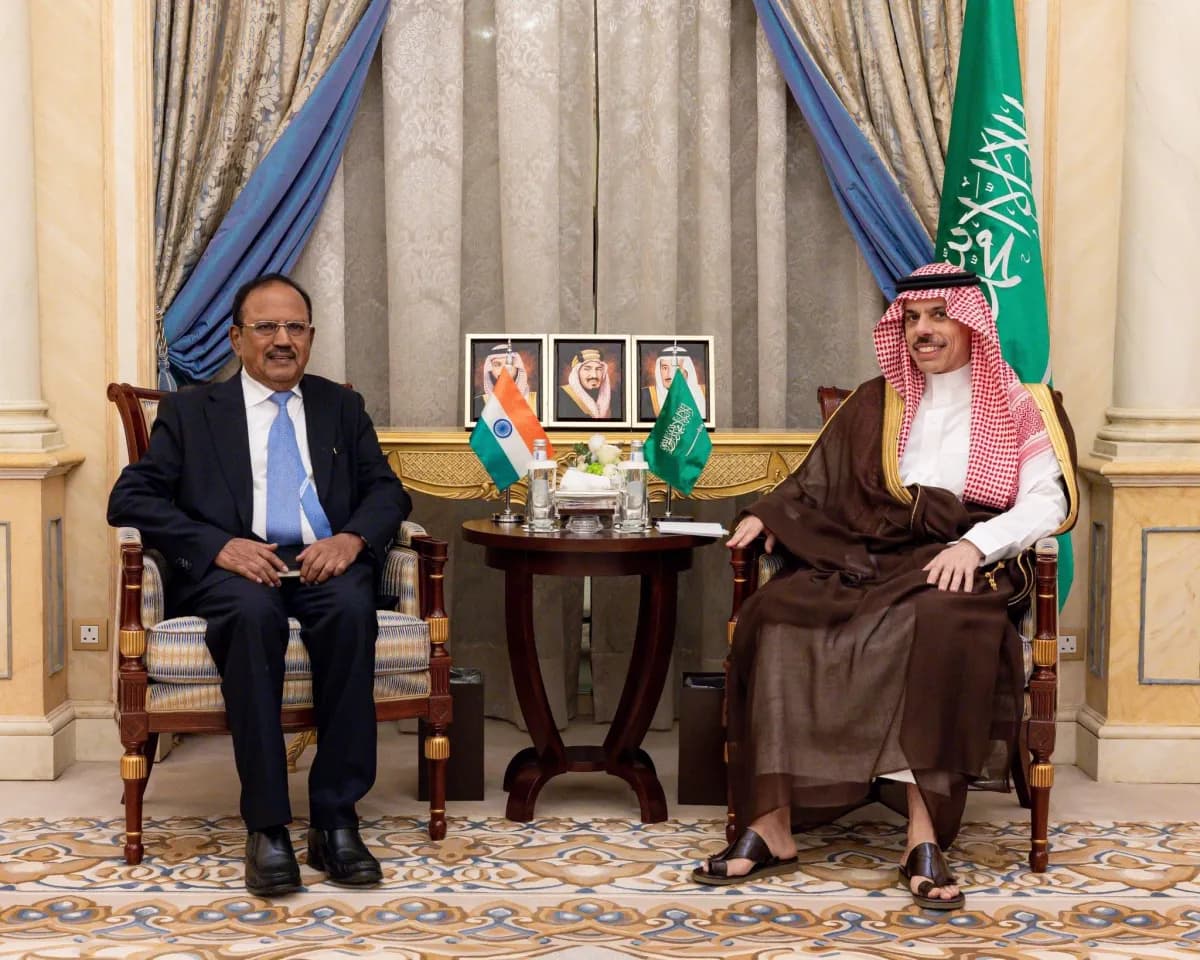 Saudi FM discusses energy and maritime issues with India