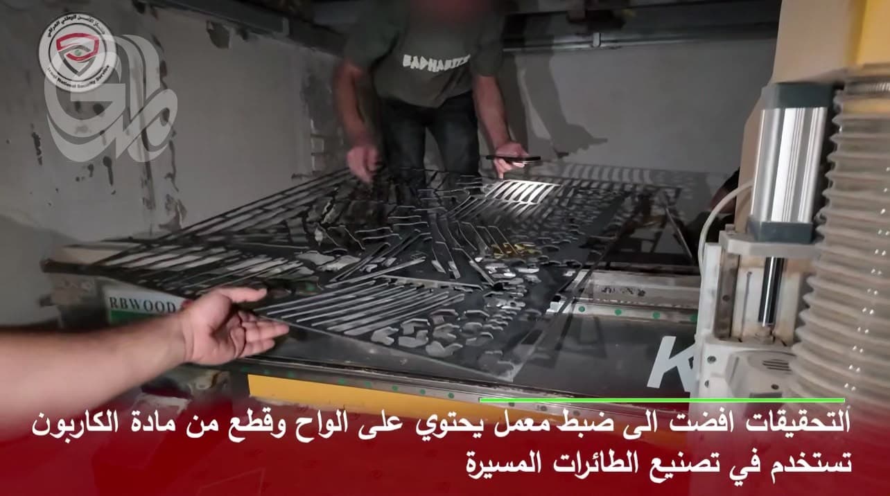 Baghdad security stops drone workshop, arrests three