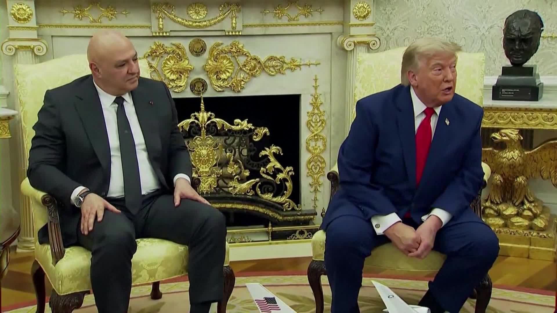 Aoun Talks Israel Exit with Trump