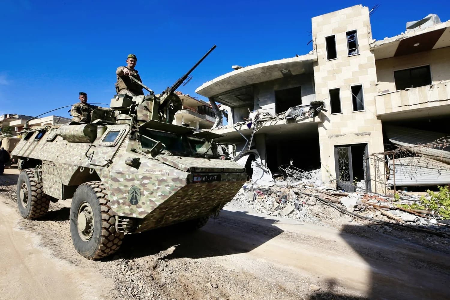 Lebanese Army conducts Zoutar test