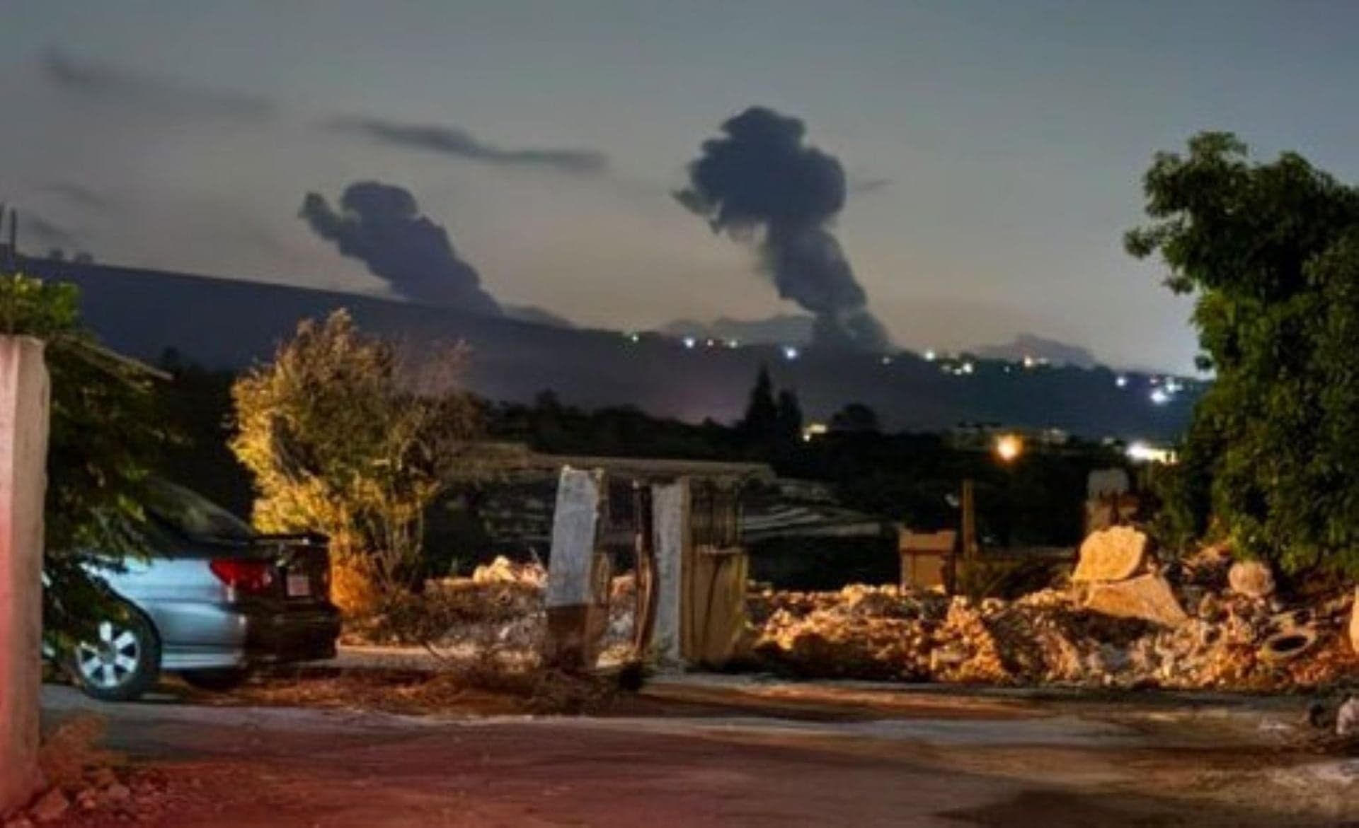 Israeli Explosion in Kafr Tbinet Affects Nabatiyeh and Kiryat Yam